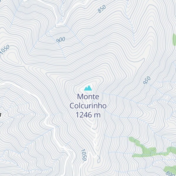 Map of Monte Colcurinho