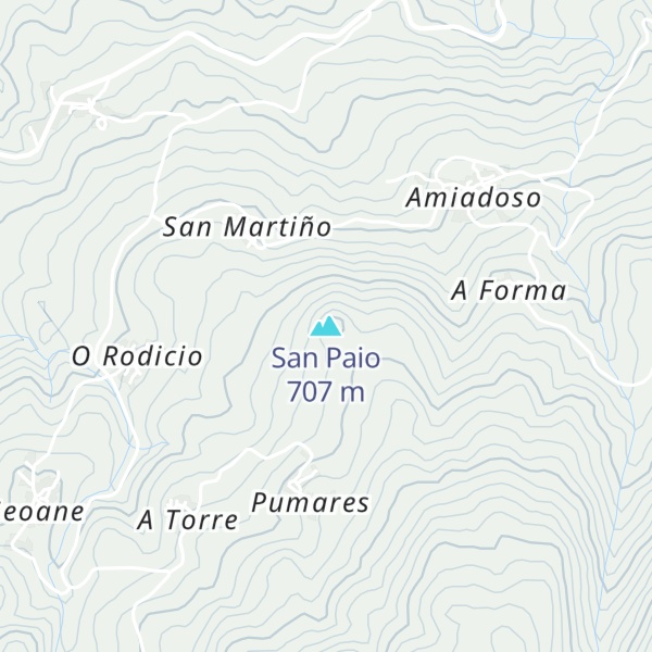 Map of San Paio