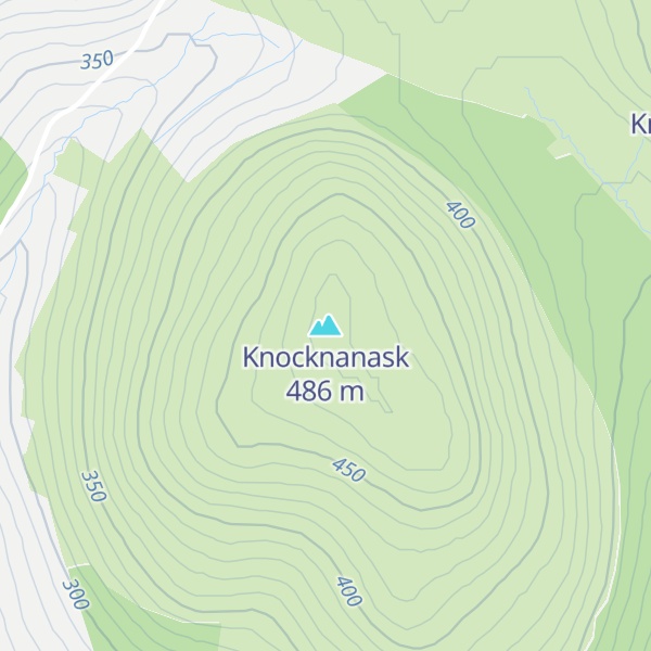 Map of Knocknanask