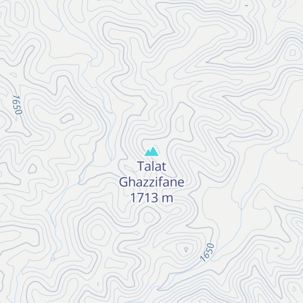Map of Talat Ghazzifane
