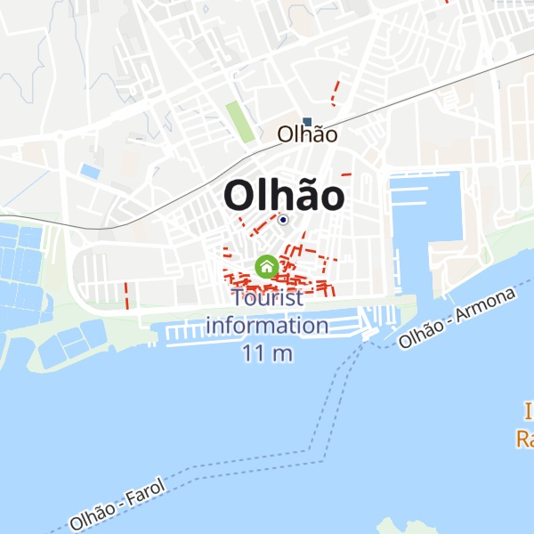 Map of Tourist information