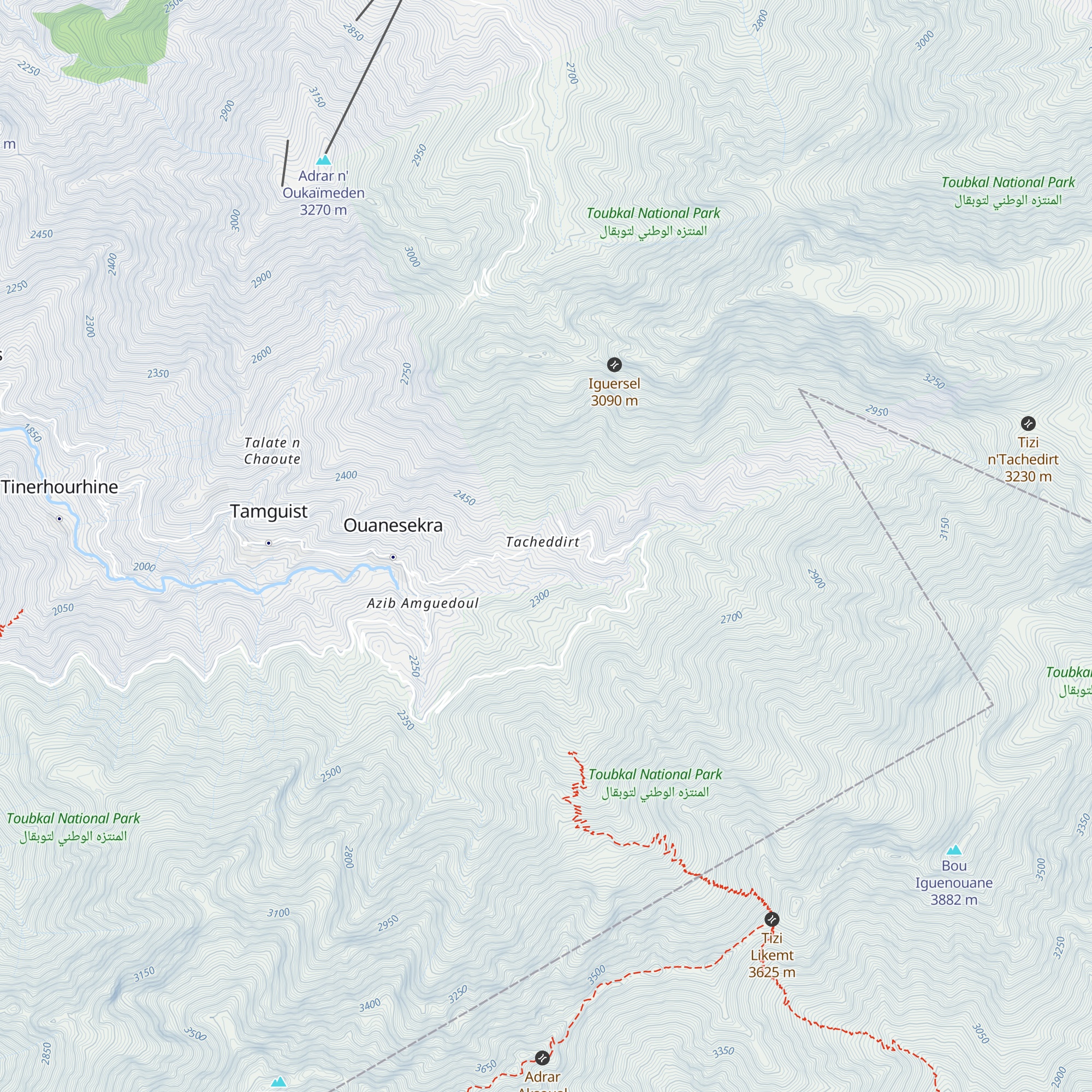 Gîte Likemte Elhoucin map