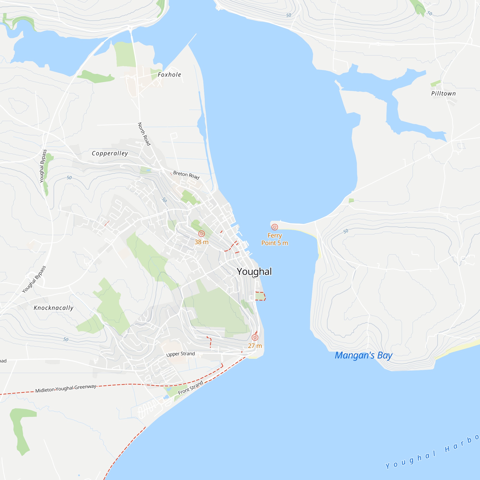 Youghal Visitor Centre map