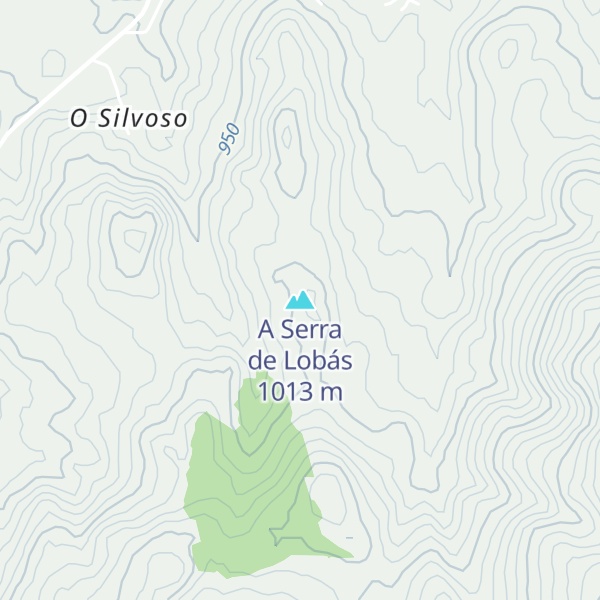 Map of A Serra de Lobás