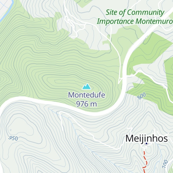 Map of Montedufe