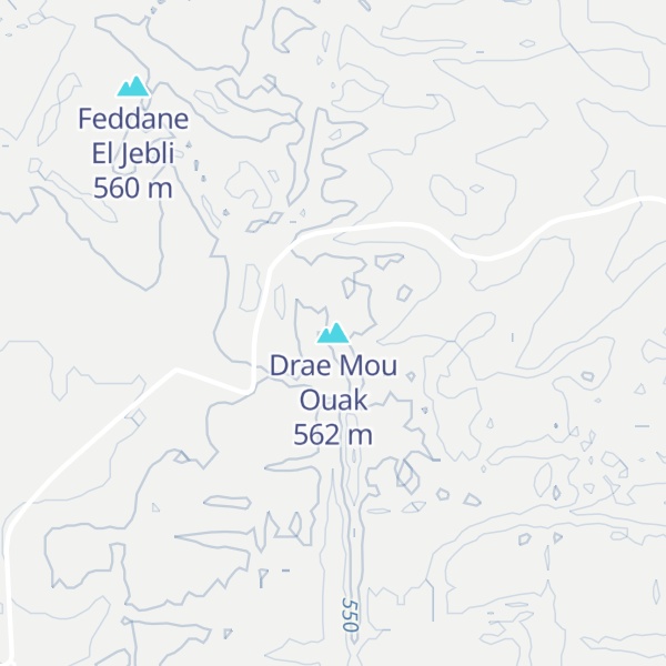 Map of Drae Mou Ouak