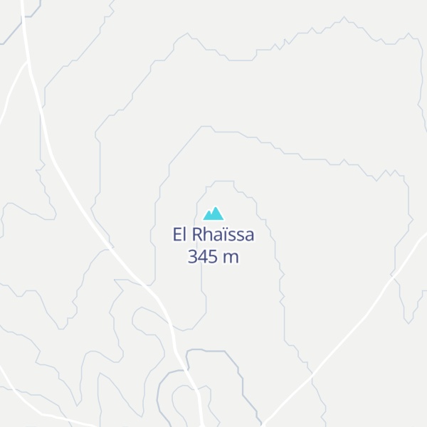 Map of El Rhaïssa