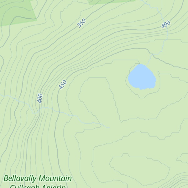 Map of Derrynananta Upper