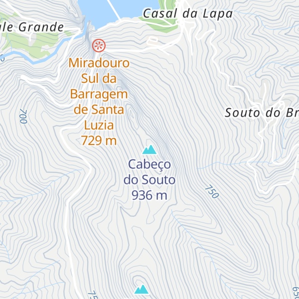 Map of Cabeço do Souto