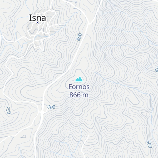 Map of Fornos