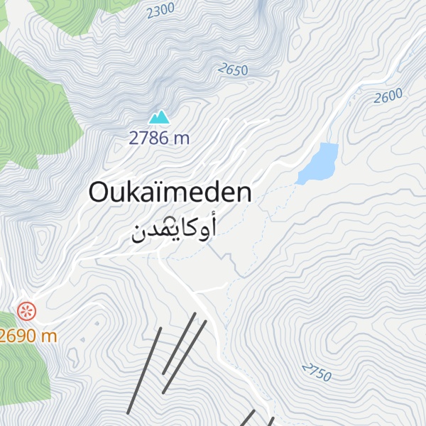 Map of Chalet du CAF