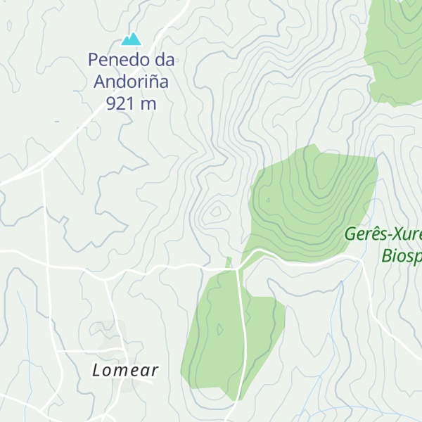 Map of Outeiro da Castiñeira
