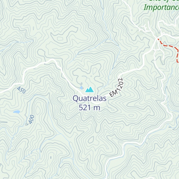 Map of Quatrelas