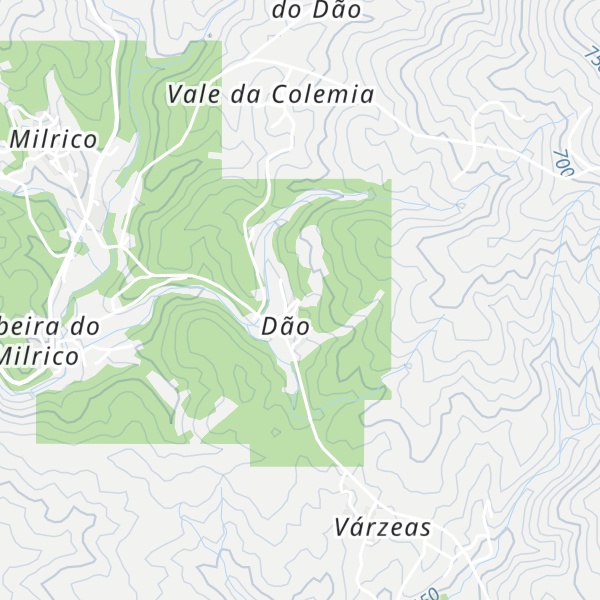 Map of Casa do Dão - Turismo