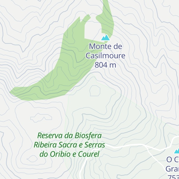 Map of Pena da Cruz