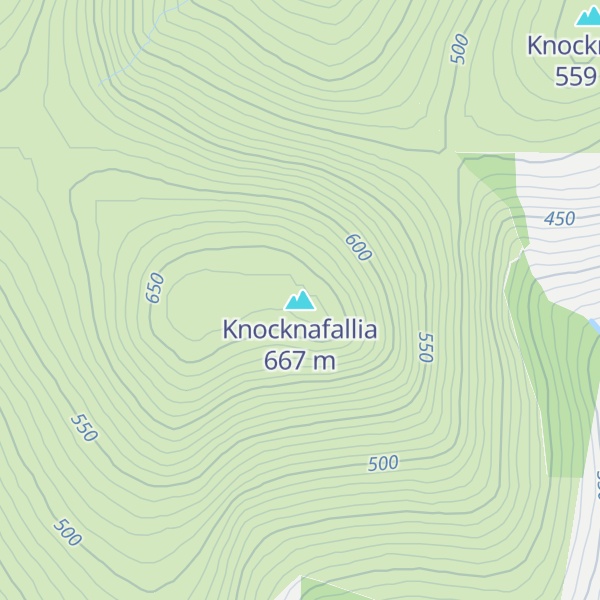 Map of Knocknafallia
