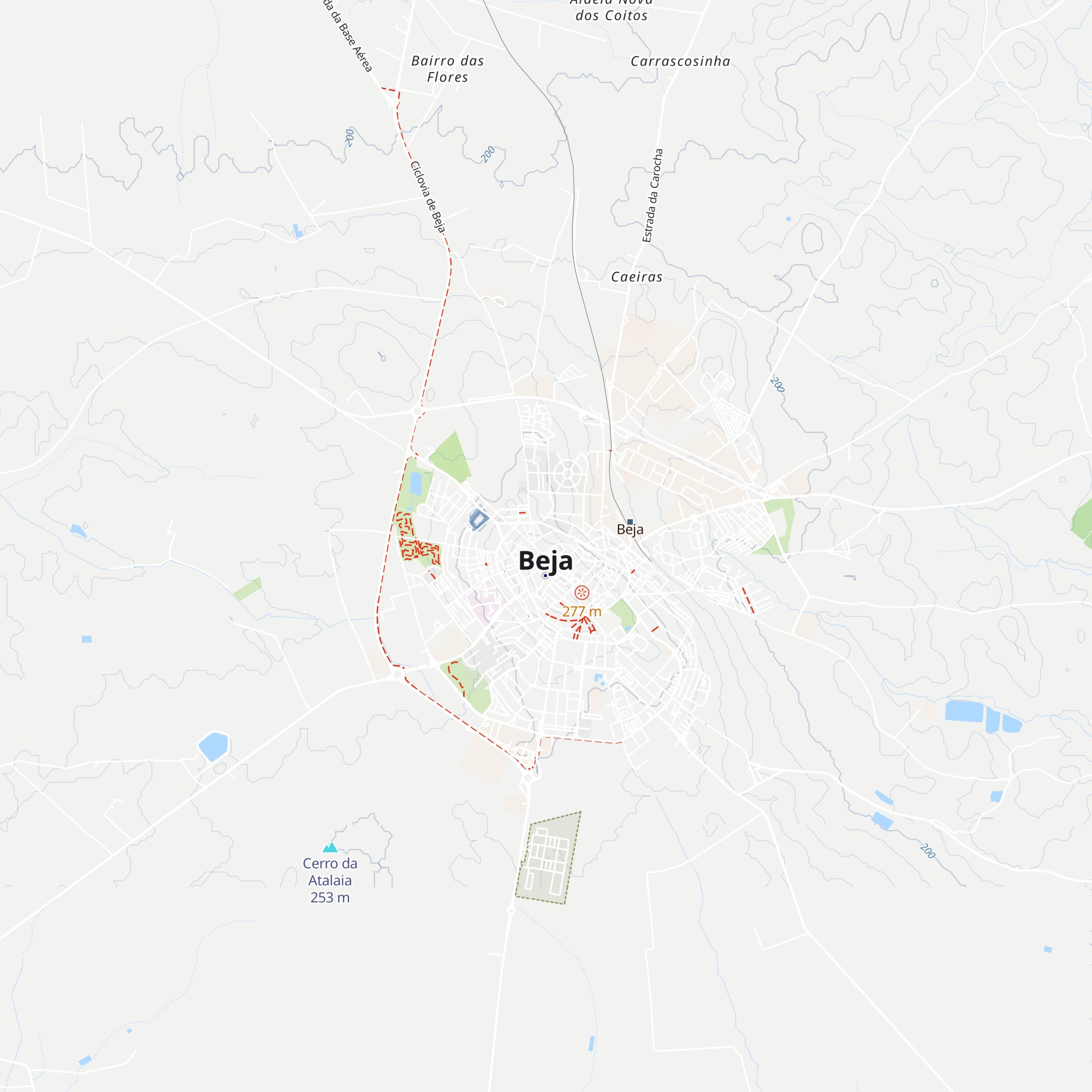 Tourist information centre map