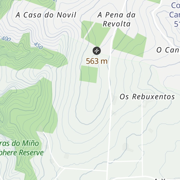 Map of Ferrerías