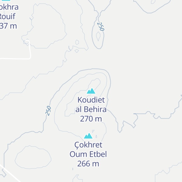Map of Koudiet al Behira