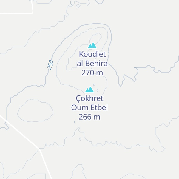 Map of Çokhret Oum Etbel