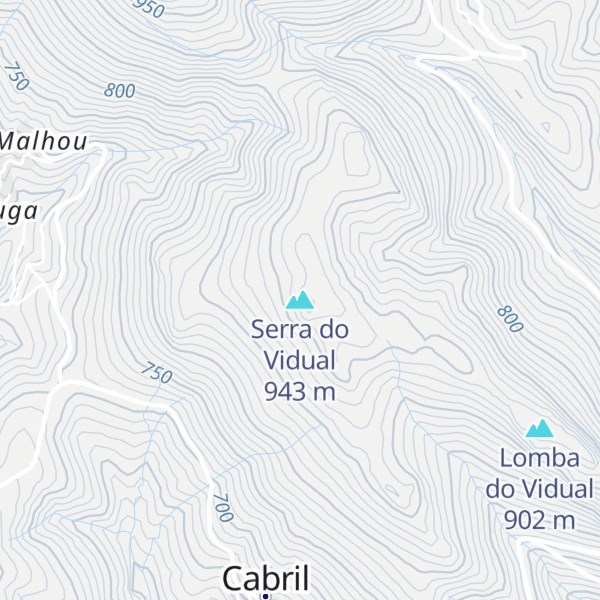 Map of Serra do Vidual