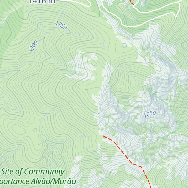Map of Fraga da Ermida