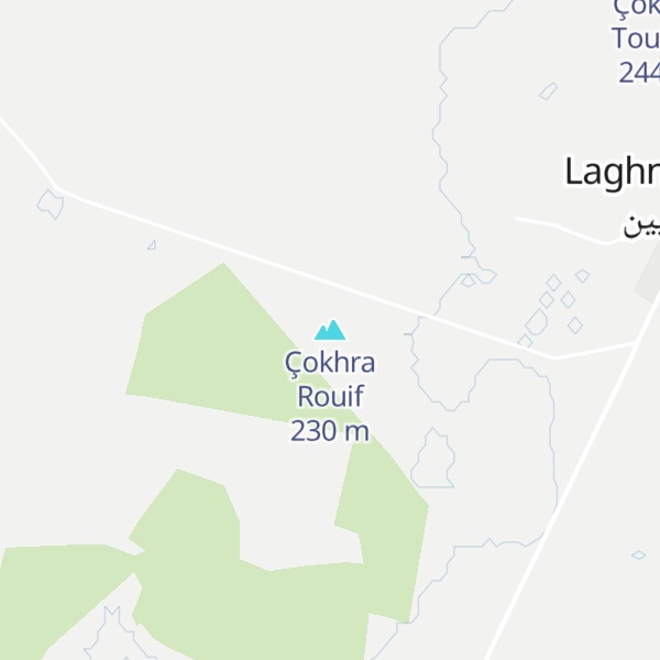 Map of Çokhra Rouif