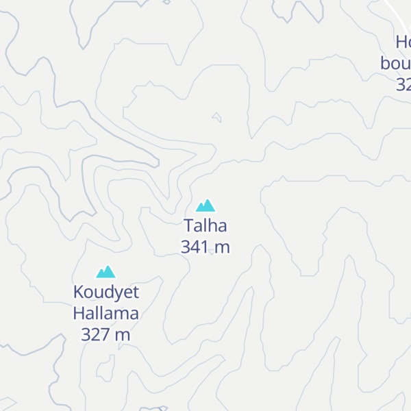 Map of Talha