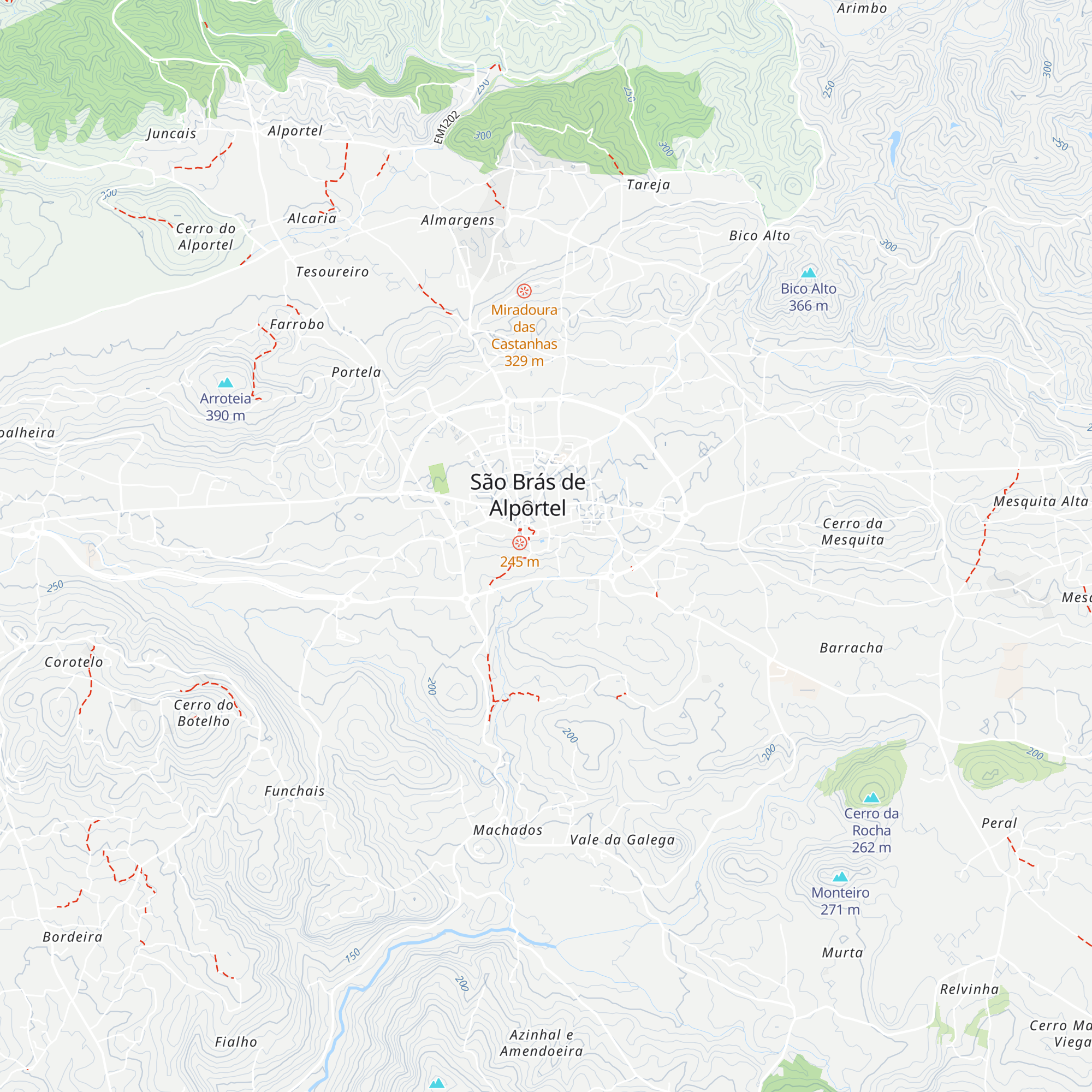 Centro Explicativo e de Acolhimento da Calçadinha de São Brás de Alportel map