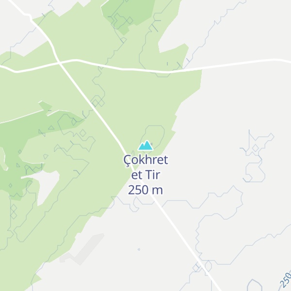 Map of Çokhret et Tir