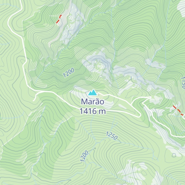 Map of Marão