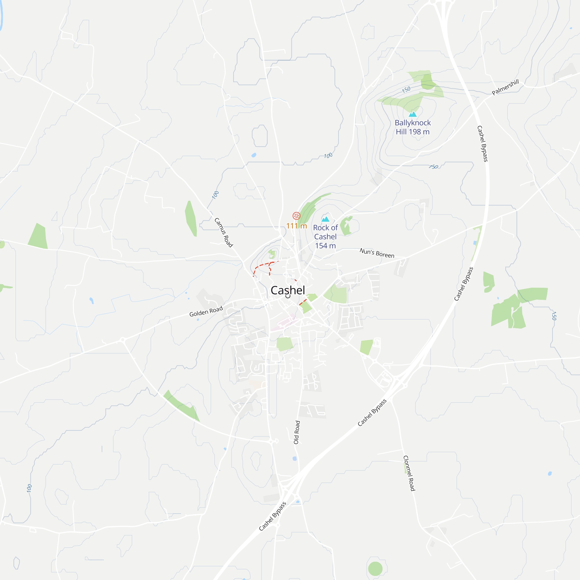 Cashel Heritage Centre & Tourist Information Office map