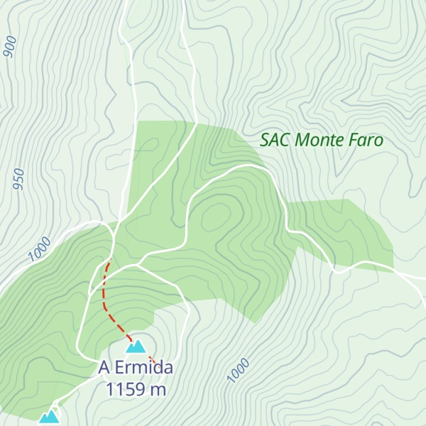 Map of Coto de Eiroa
