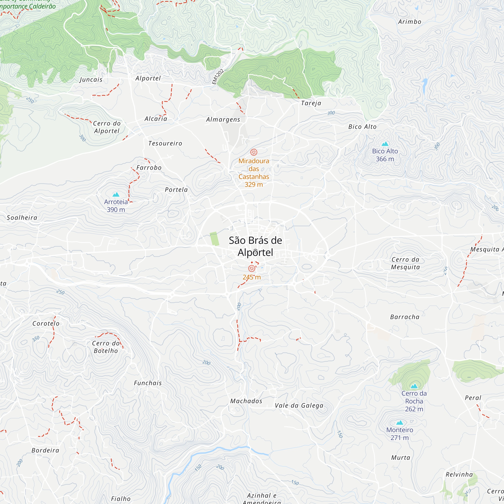 Tourist Information map