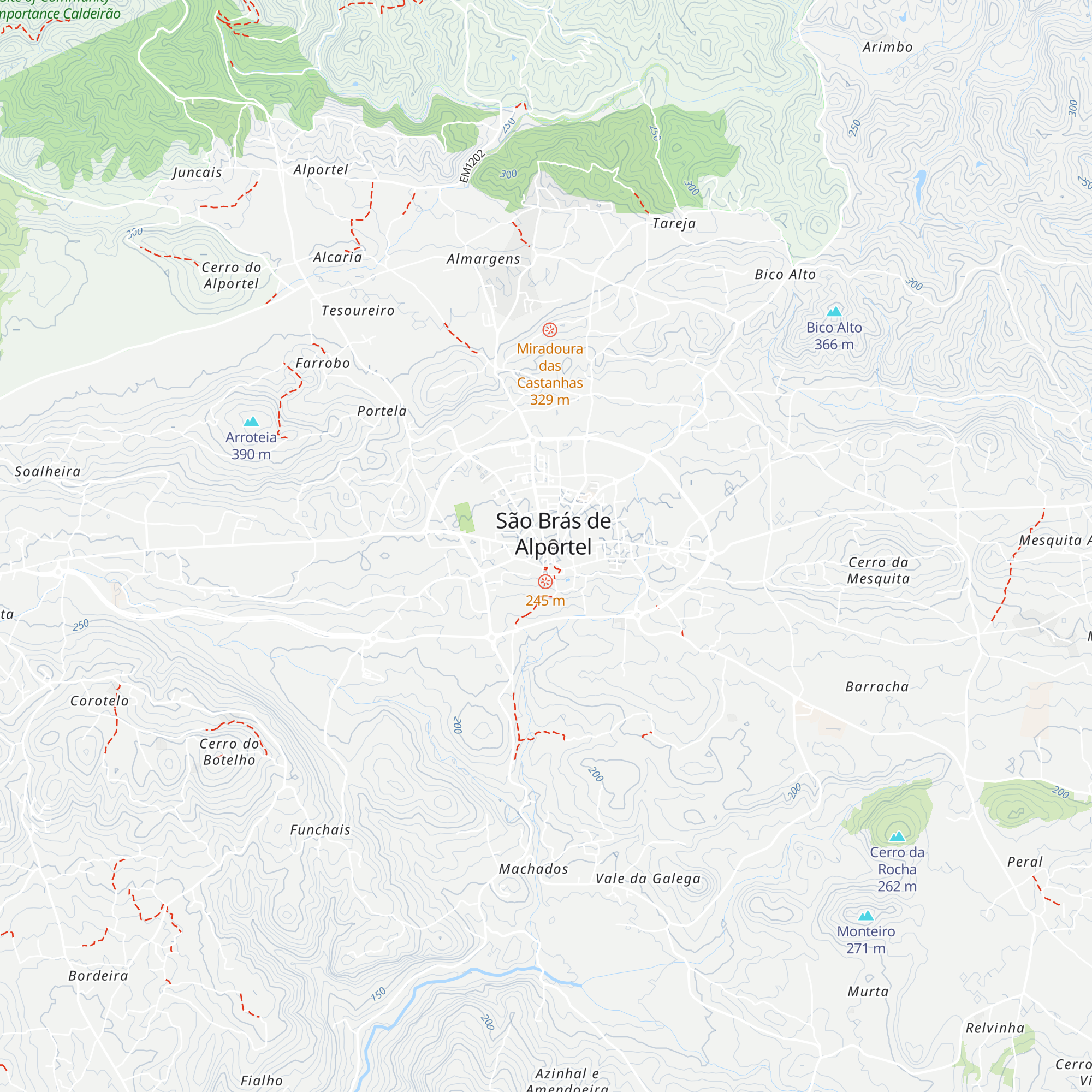 Tourist Information map