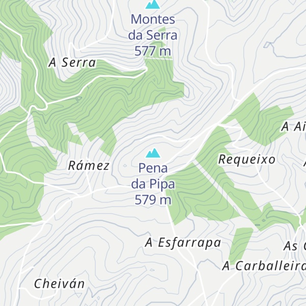 Map of Pena da Pipa