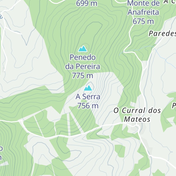 Map of A Serra