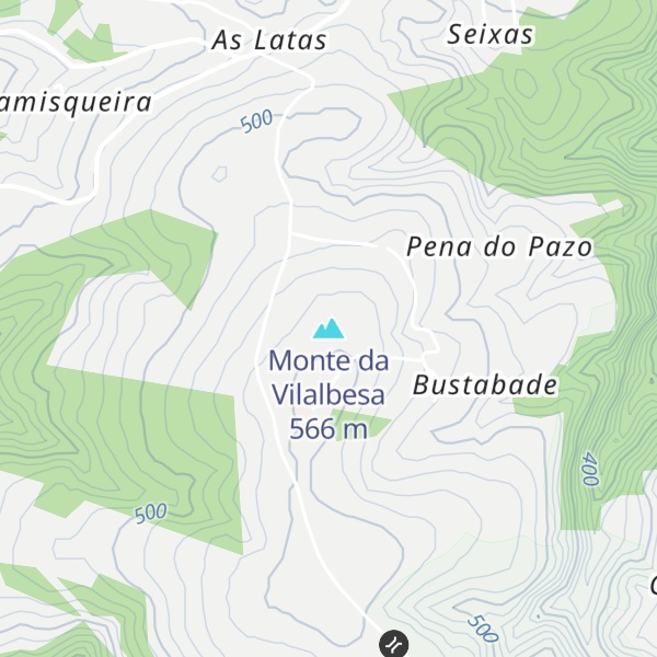 Map of Monte da Vilalbesa