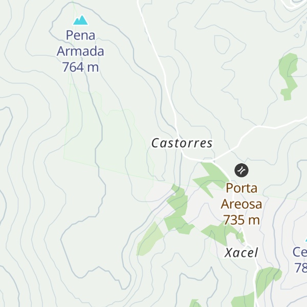 Map of O Puxeiro