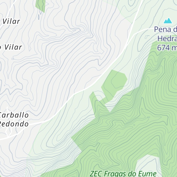 Map of Monte dos Penedos