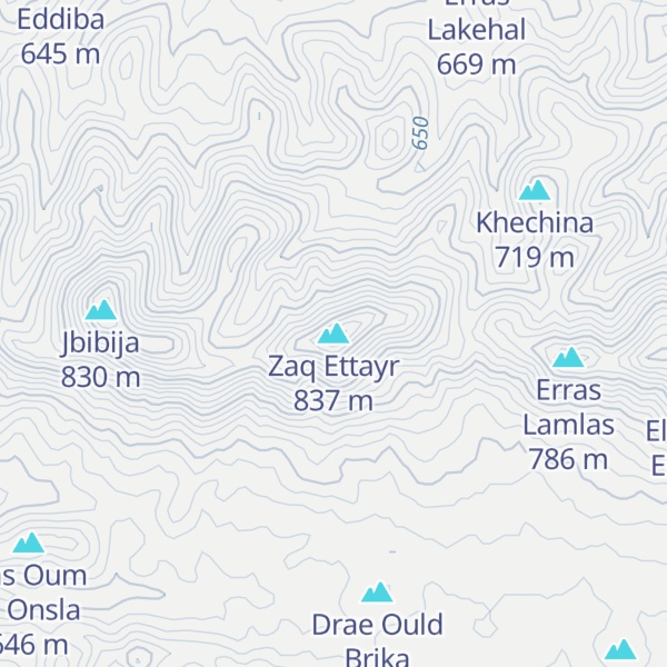 Map of Zaq Ettayr
