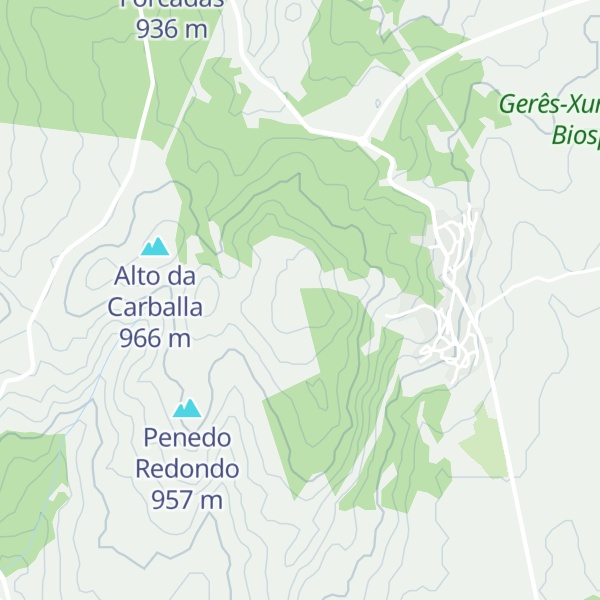 Map of Outeiro do Cailán