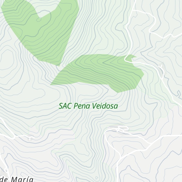 Map of Pena Esbarrada