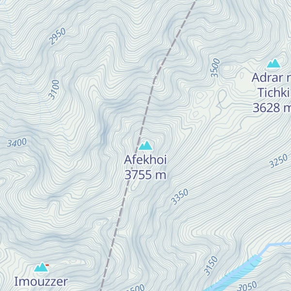 Map of Afekhoi