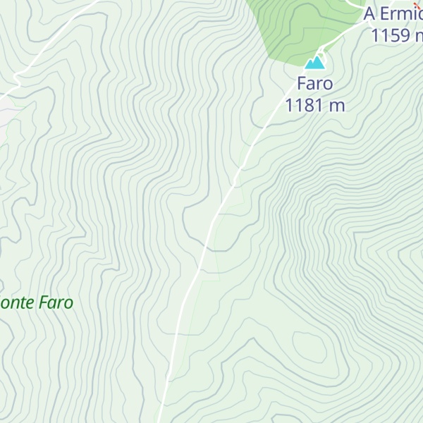 Map of Pena Maior