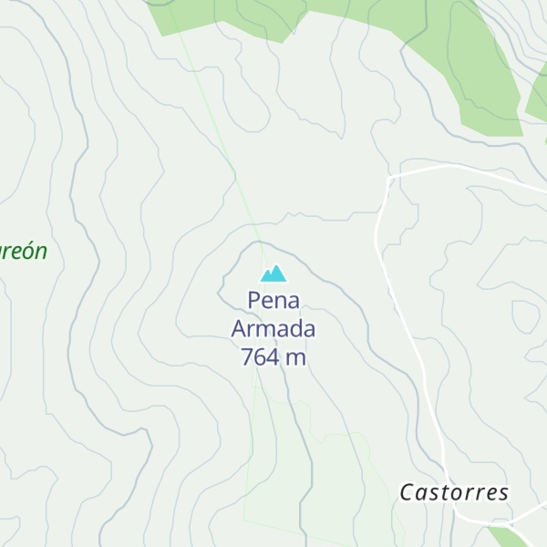 Map of Pena Armada