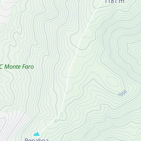 Map of Pena das Grallas