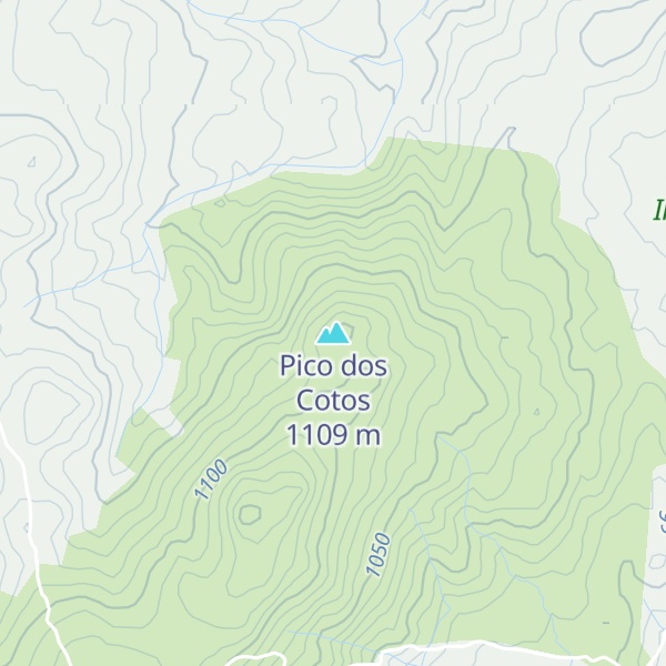 Map of Pico dos Cotos