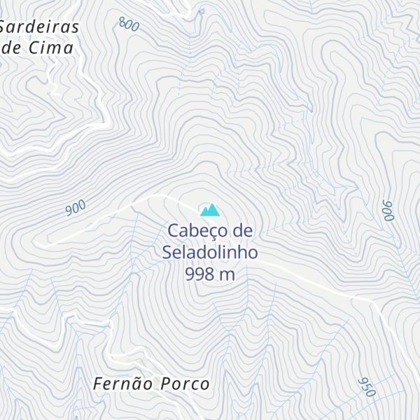 Map of Cabeço de Seladolinho