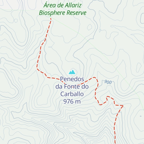 Map of Penedos da Fonte do Carballo